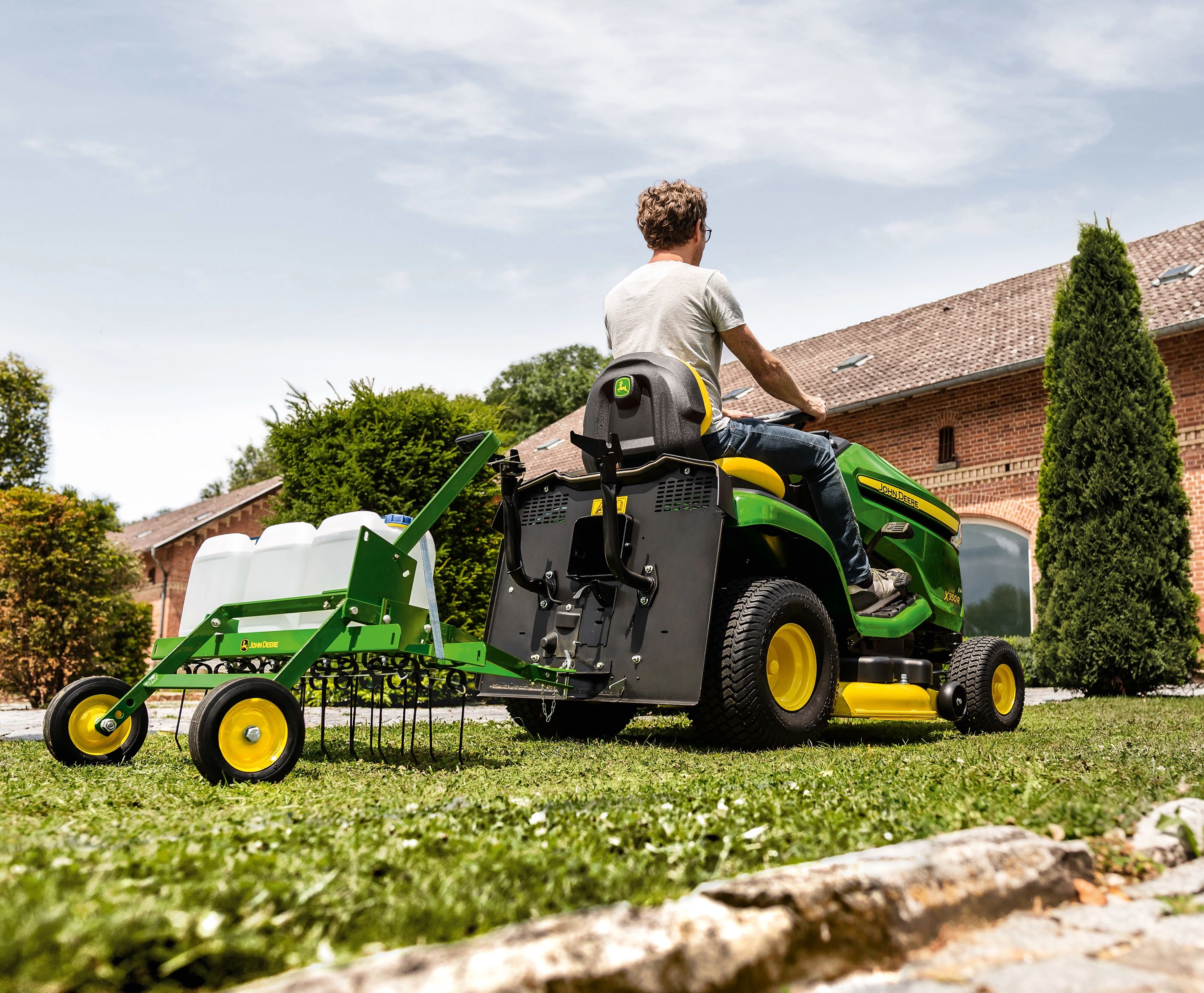 John Deere X300 Ride On Mowers