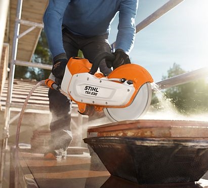 The technology of Stihl cut-off saws