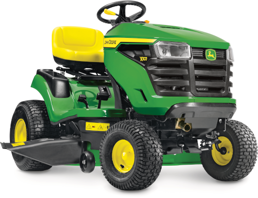 John Deere X107 ride on mower