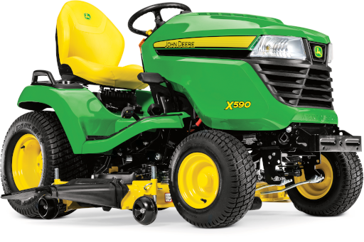 John Deere X590 ride on mower