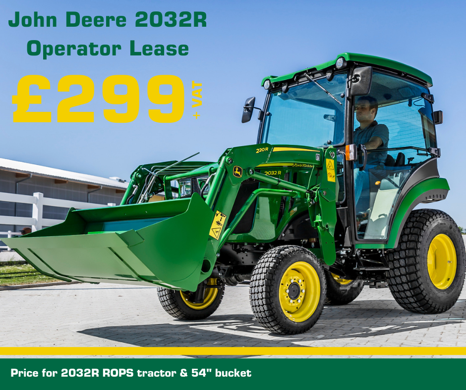 John Deere 2032R Operator Lease Deal