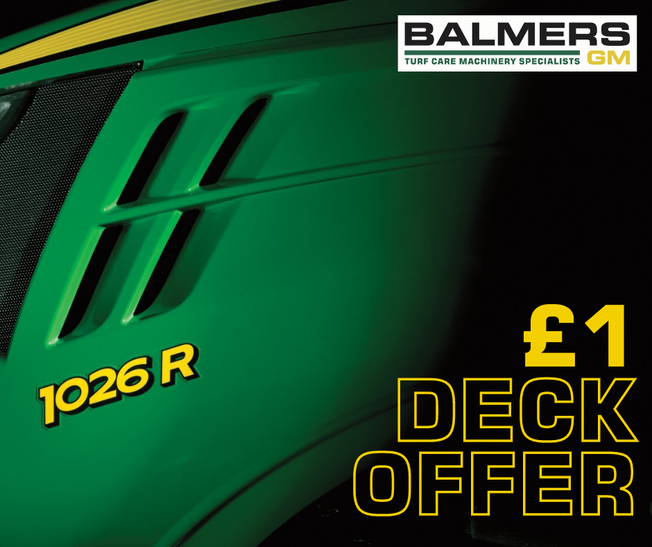 John Deere £1 deck offer is back! John Deere £1 deck offer is back!