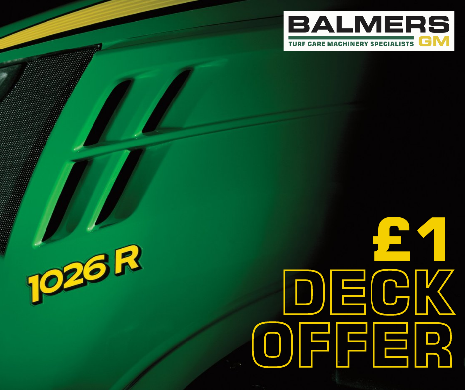 John Deere £1 deck offer is back!