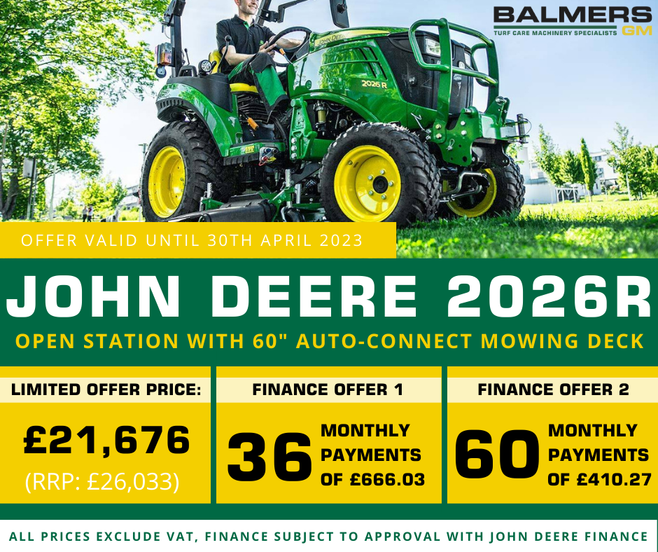 John Deere 2026R - April Offer