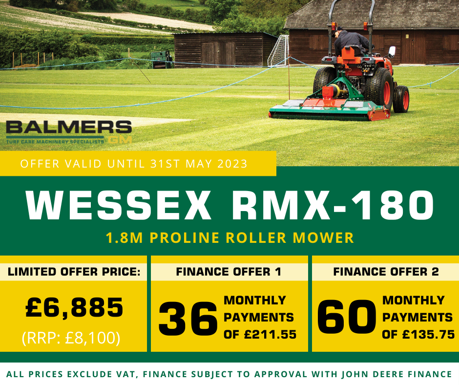 May Offer - Wessex RMX-180 roller mower