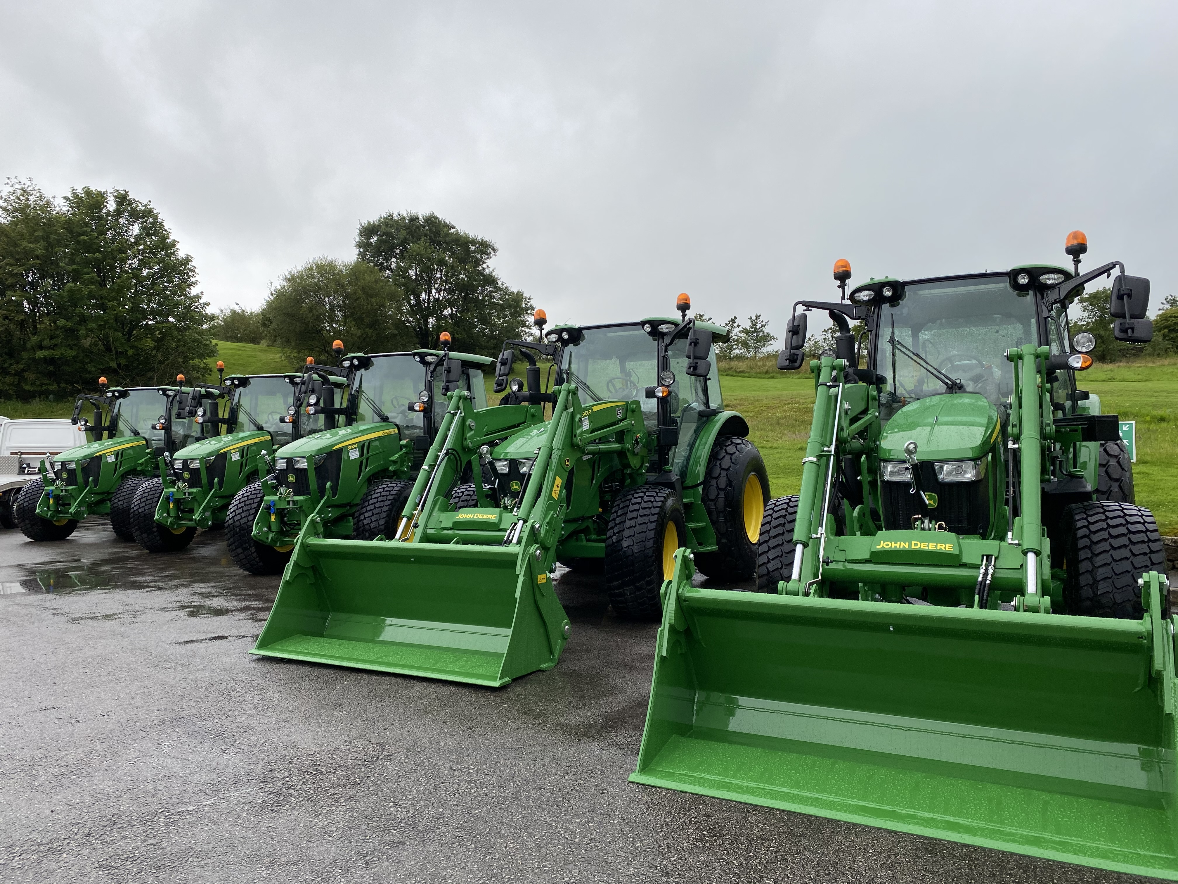 New John Deere 5100R Tractors for Local Authority