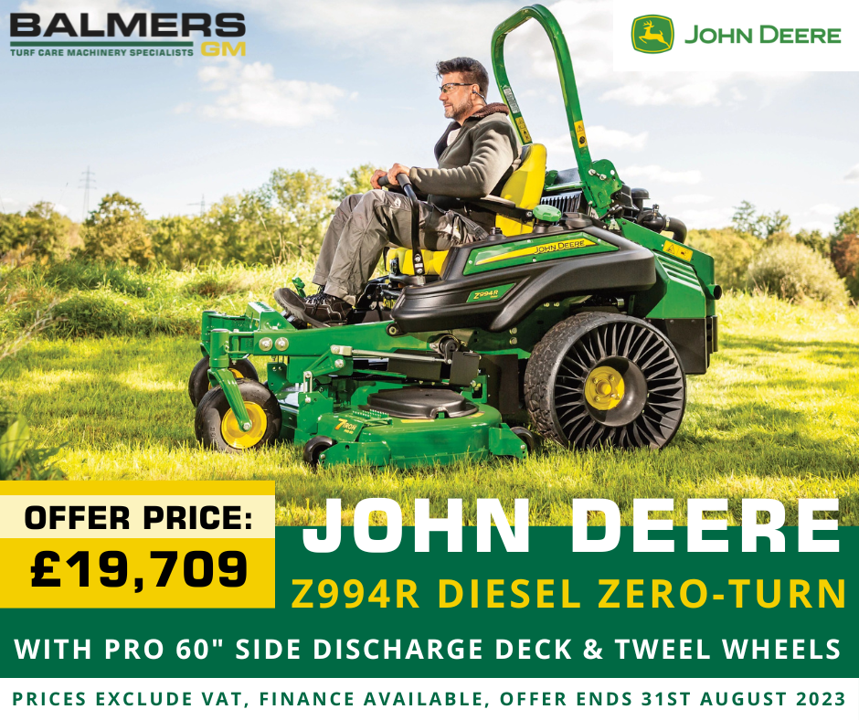 August Offers - John Deere Z994R