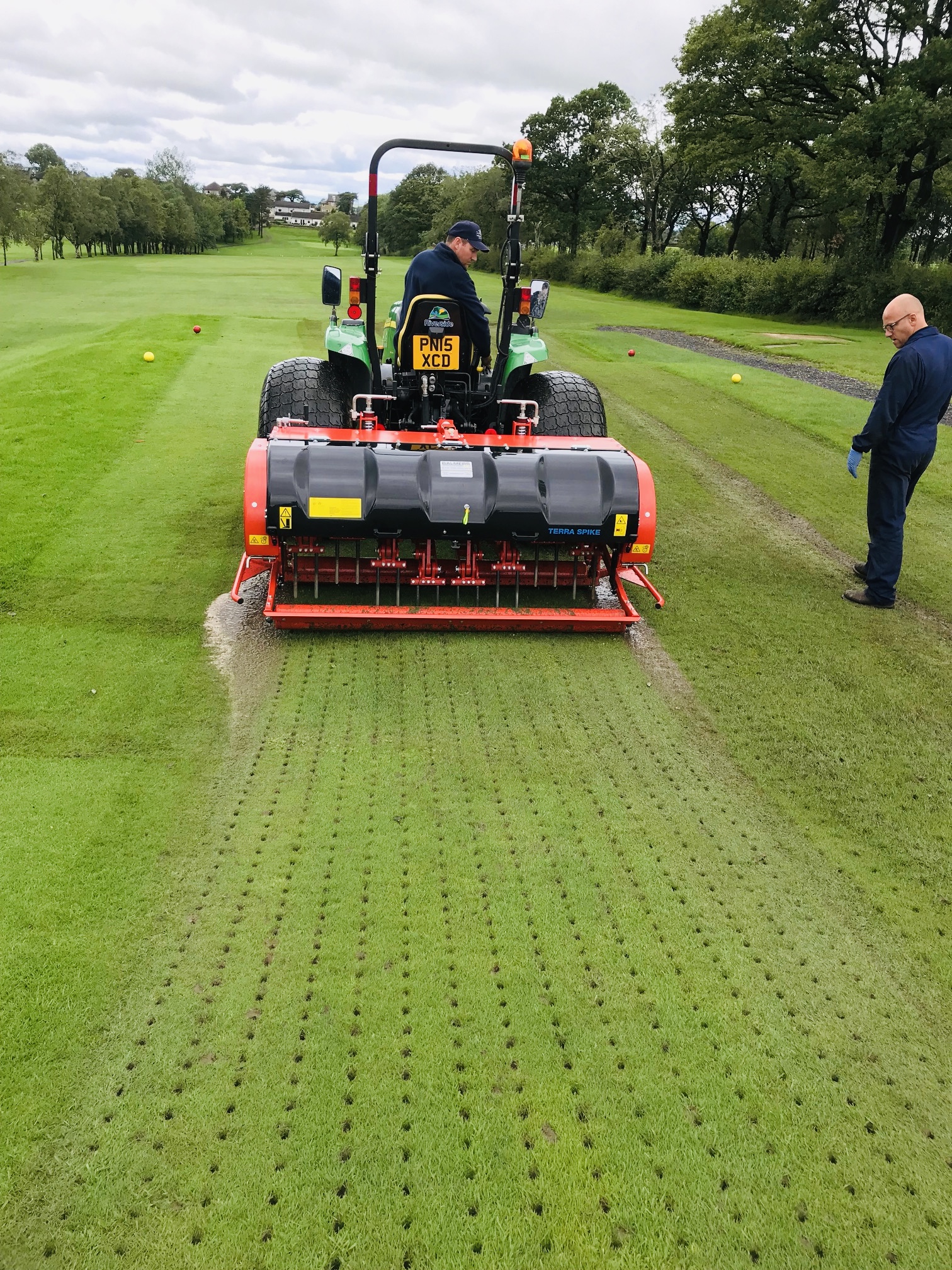 New Wiedenmann GXi 8 Terra Spike Aerator Golf