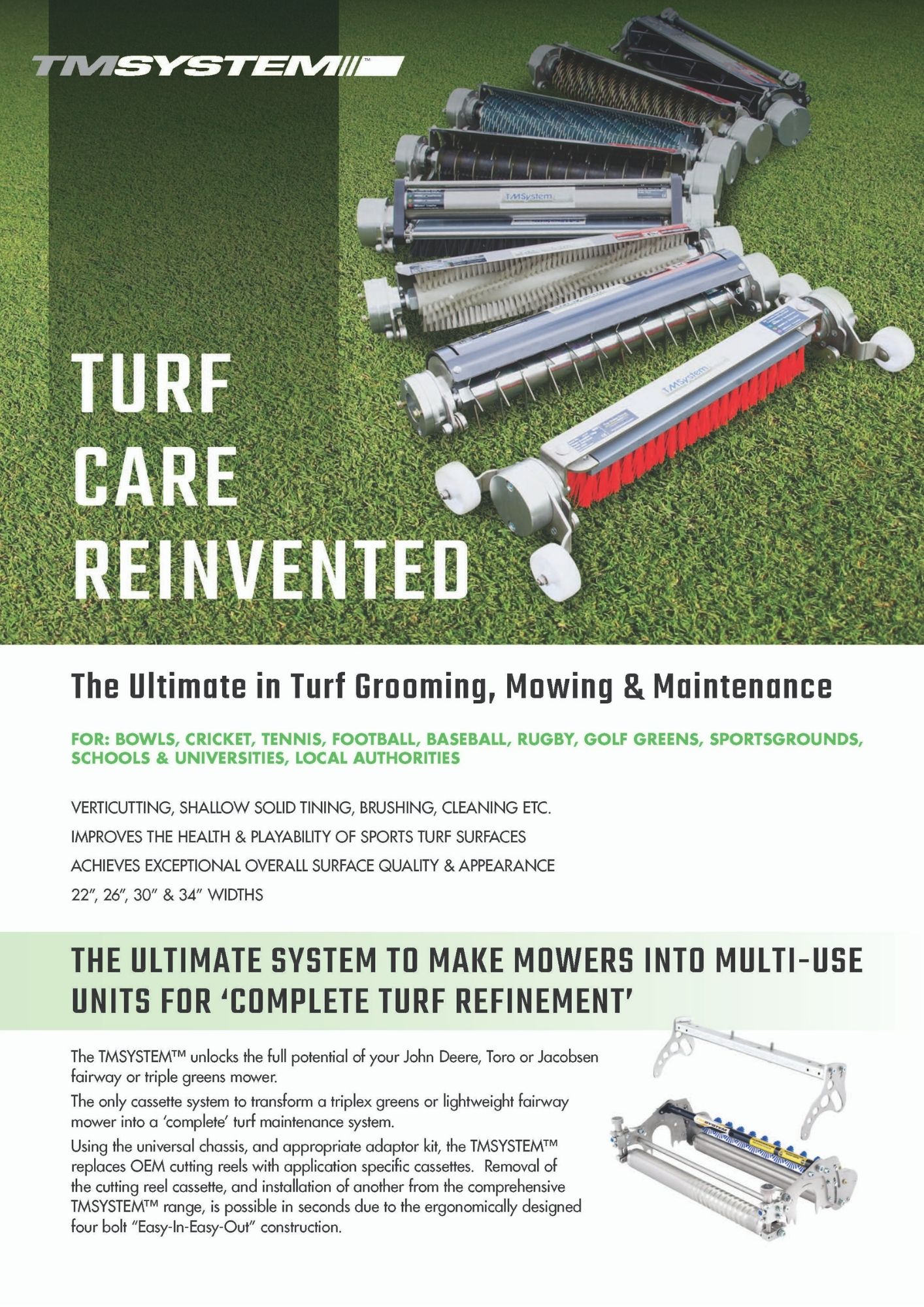 TMSYSTEM™ - Turf Care Reinvented