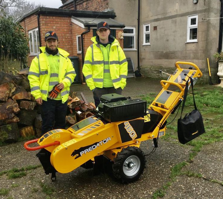 Predator 460 Stump Grinder Sold to the Wirrall