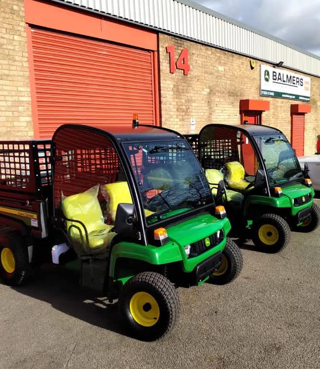 John Deere's eco-friendly electric powered Gator for South Yorkshire