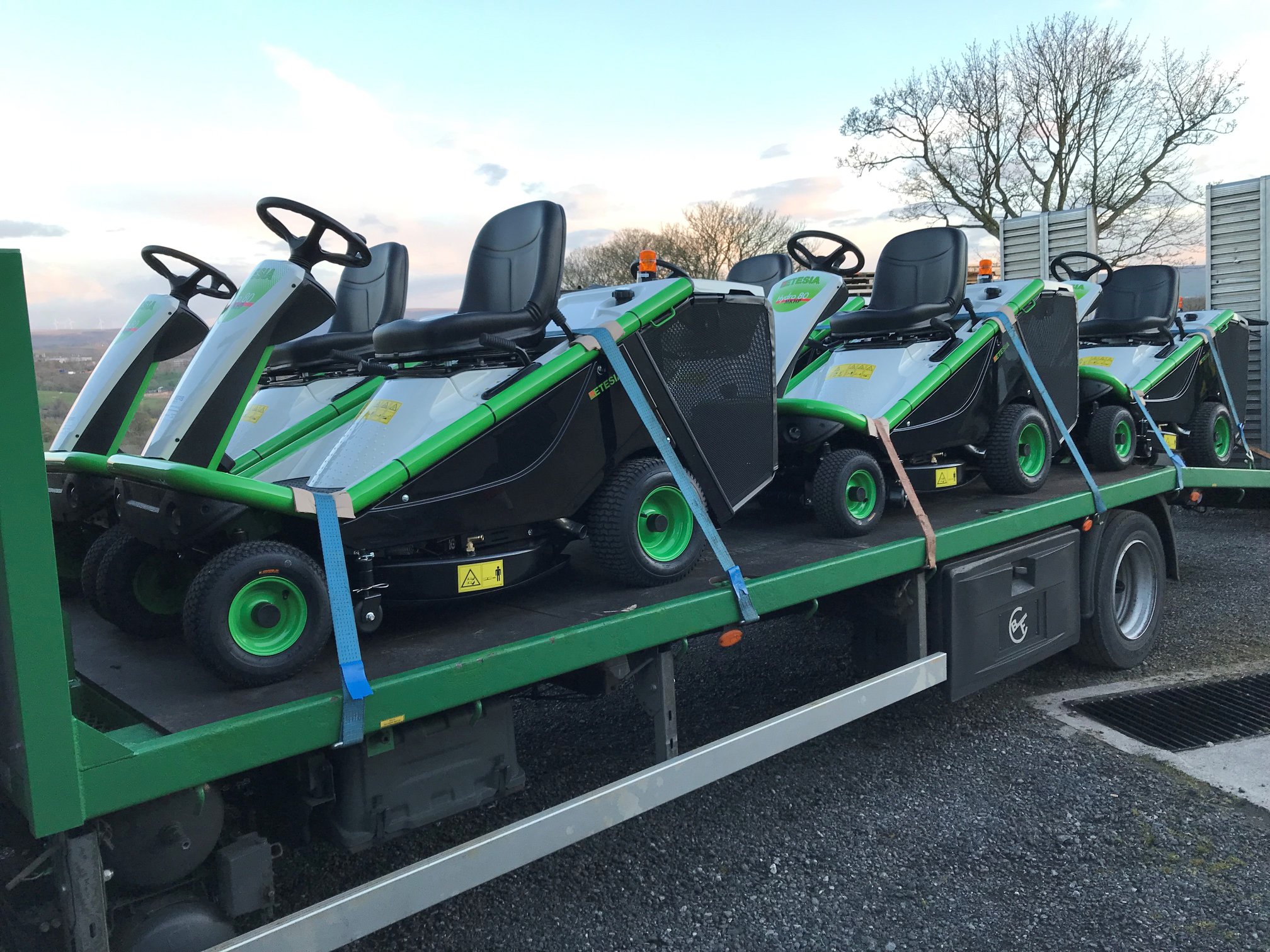 Etesia Hydro 80 commercial mowers