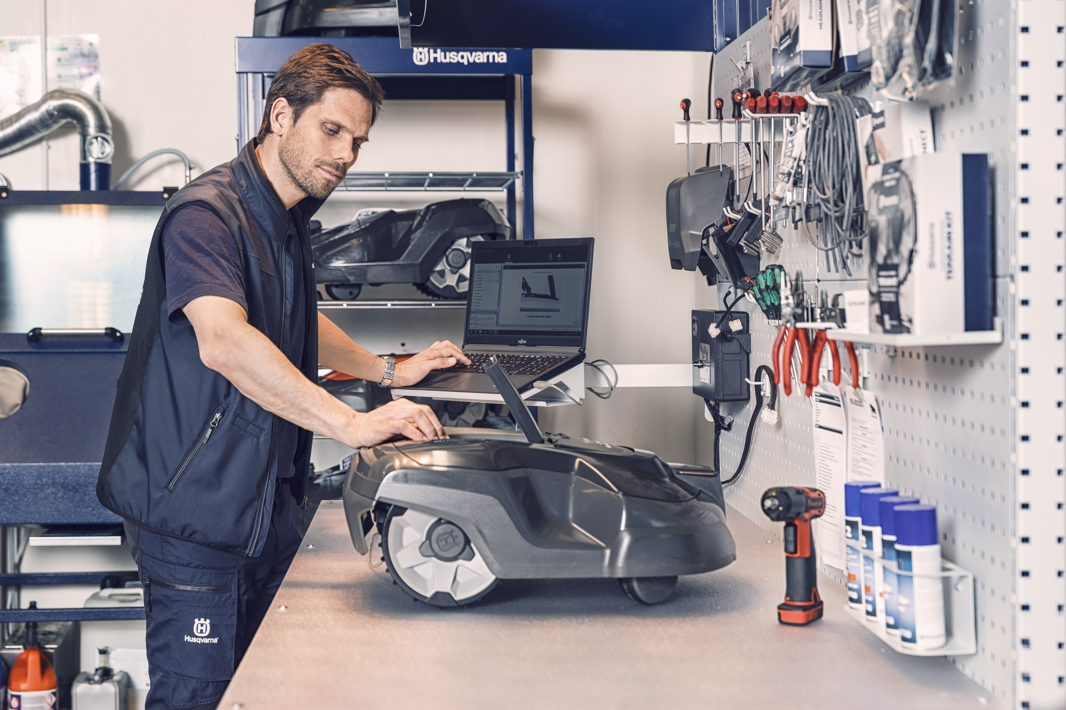 Husqvarna Automower® Winter Servicing at Balmers GM