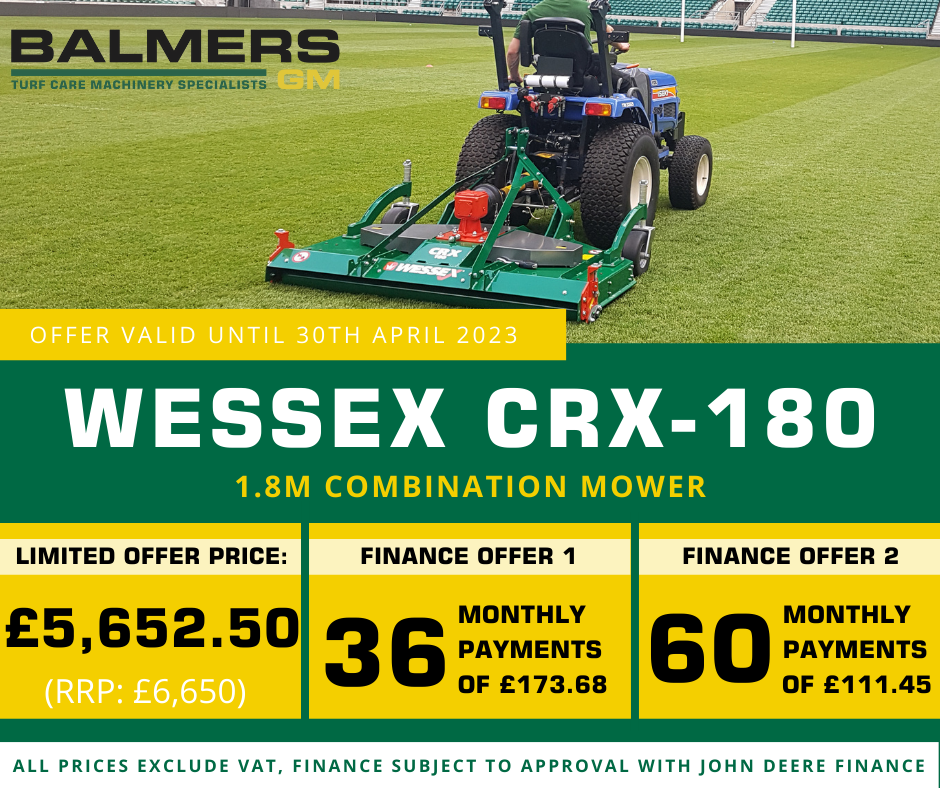 Wessex CRX 180 Combination Mower - April offer