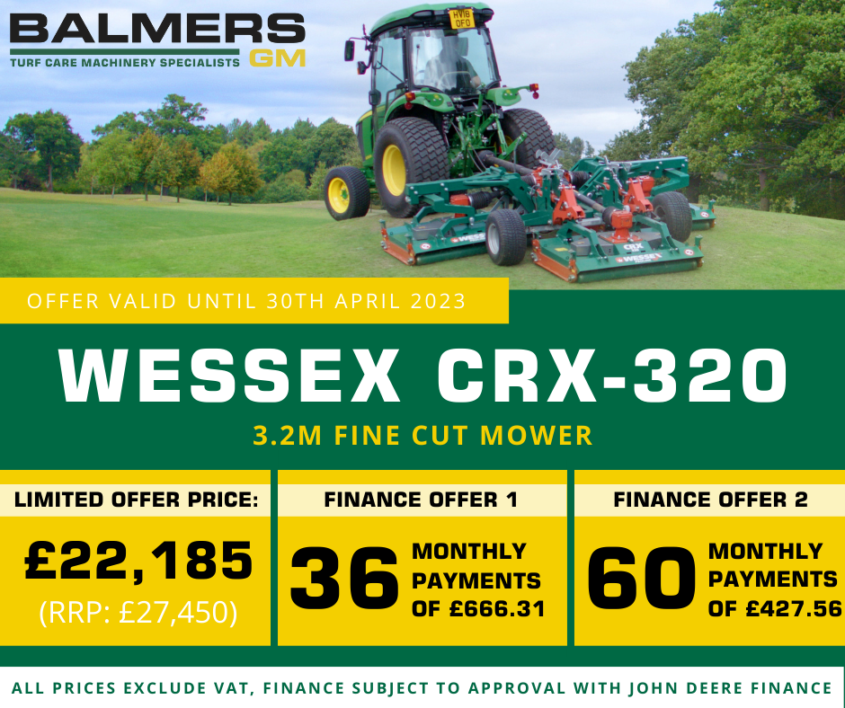 Wessex CRX-320 Fine Turf Mower Wessex CRX-320 Fine Turf Mower