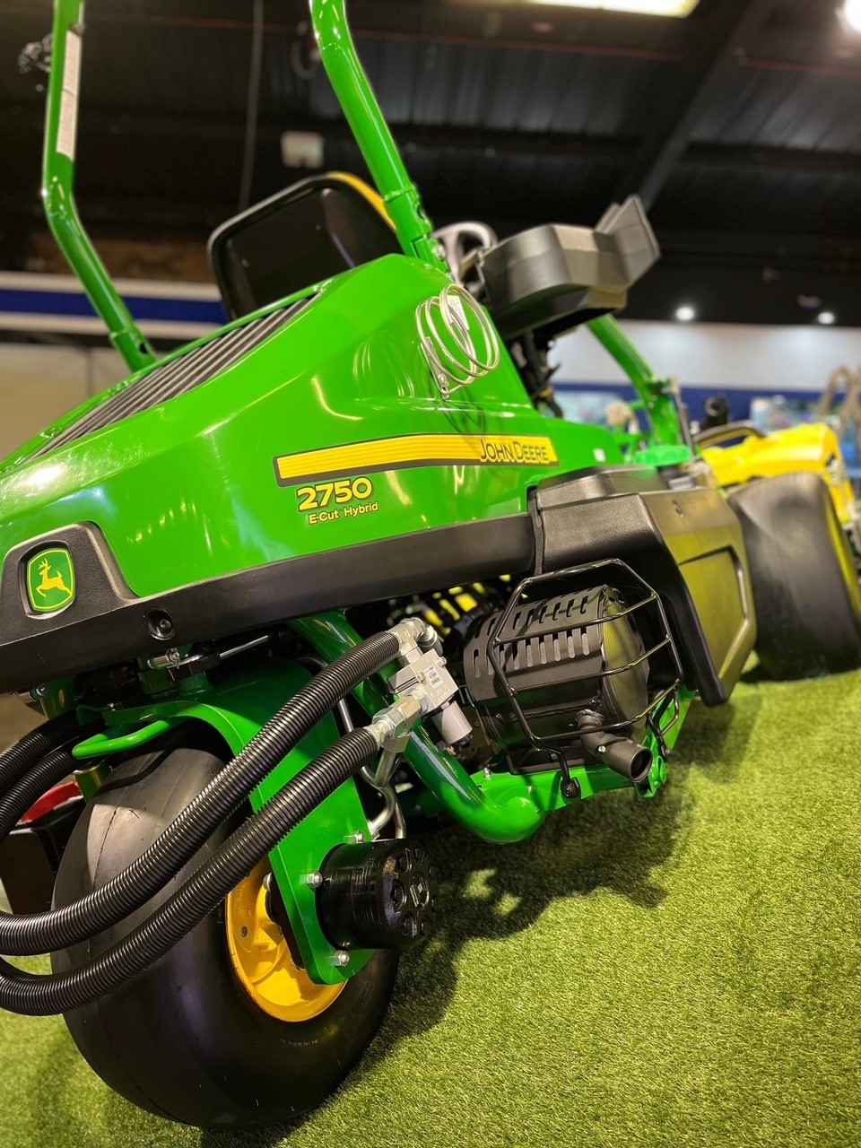 John Deere launches electric greens mowers and hybrid innovations at BTME 2023 