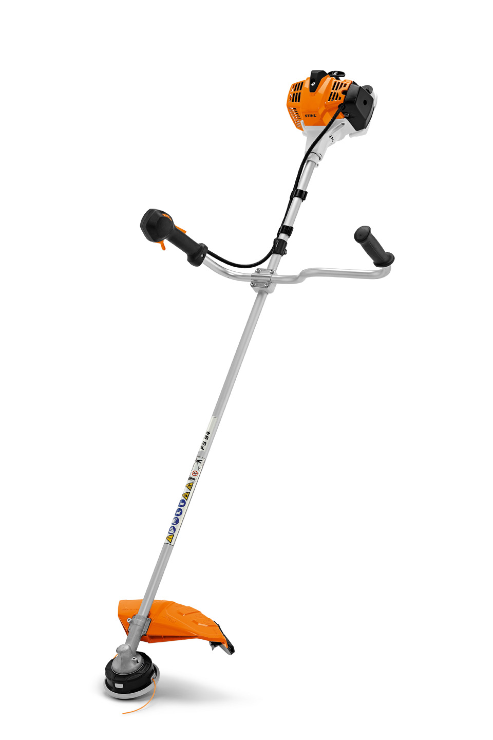 Stihl FS 94 C-E petrol brush-cutter with cow-horn handles