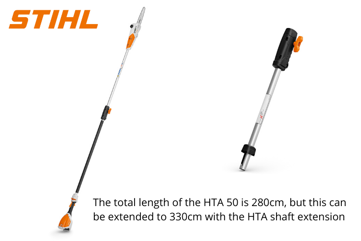 Introducing the new Stihl HTA 50 Cordless Pole Pruner