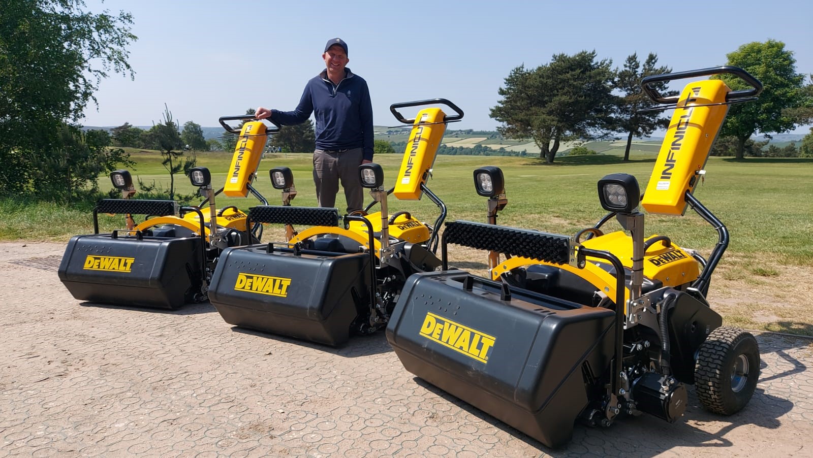 Trio of Infinicut's deliver impressive cut quality and battery life for Hallamshire Golf Club