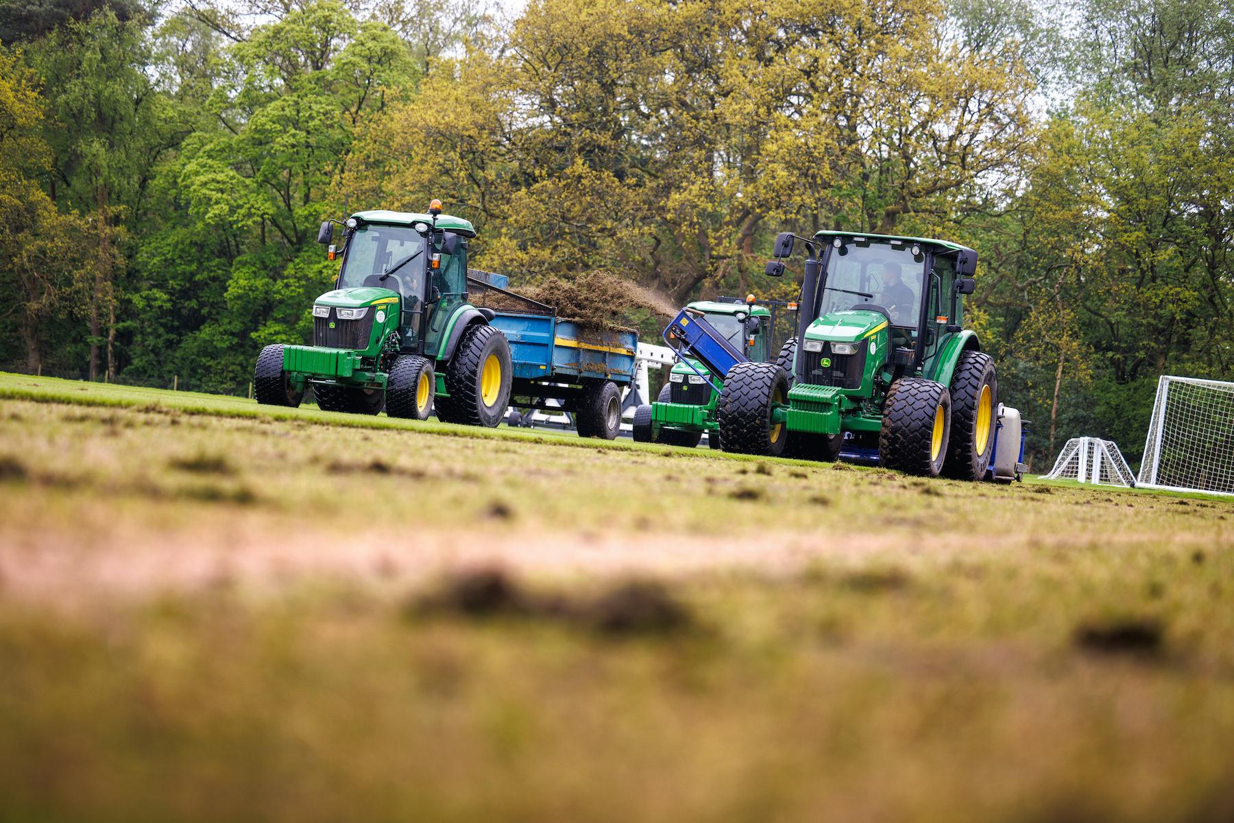 Great expectations: presenting world-class football pitches at St George's Park