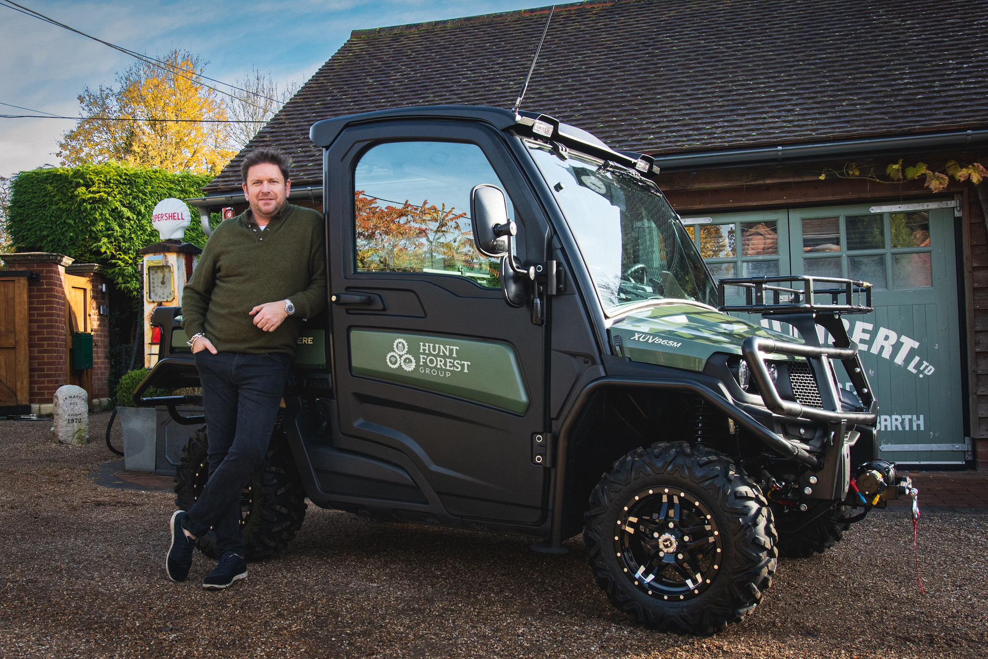John Deere Gator joins James Martin’s vehicle collection John Deere Gator joins James Martin’s vehicle collection