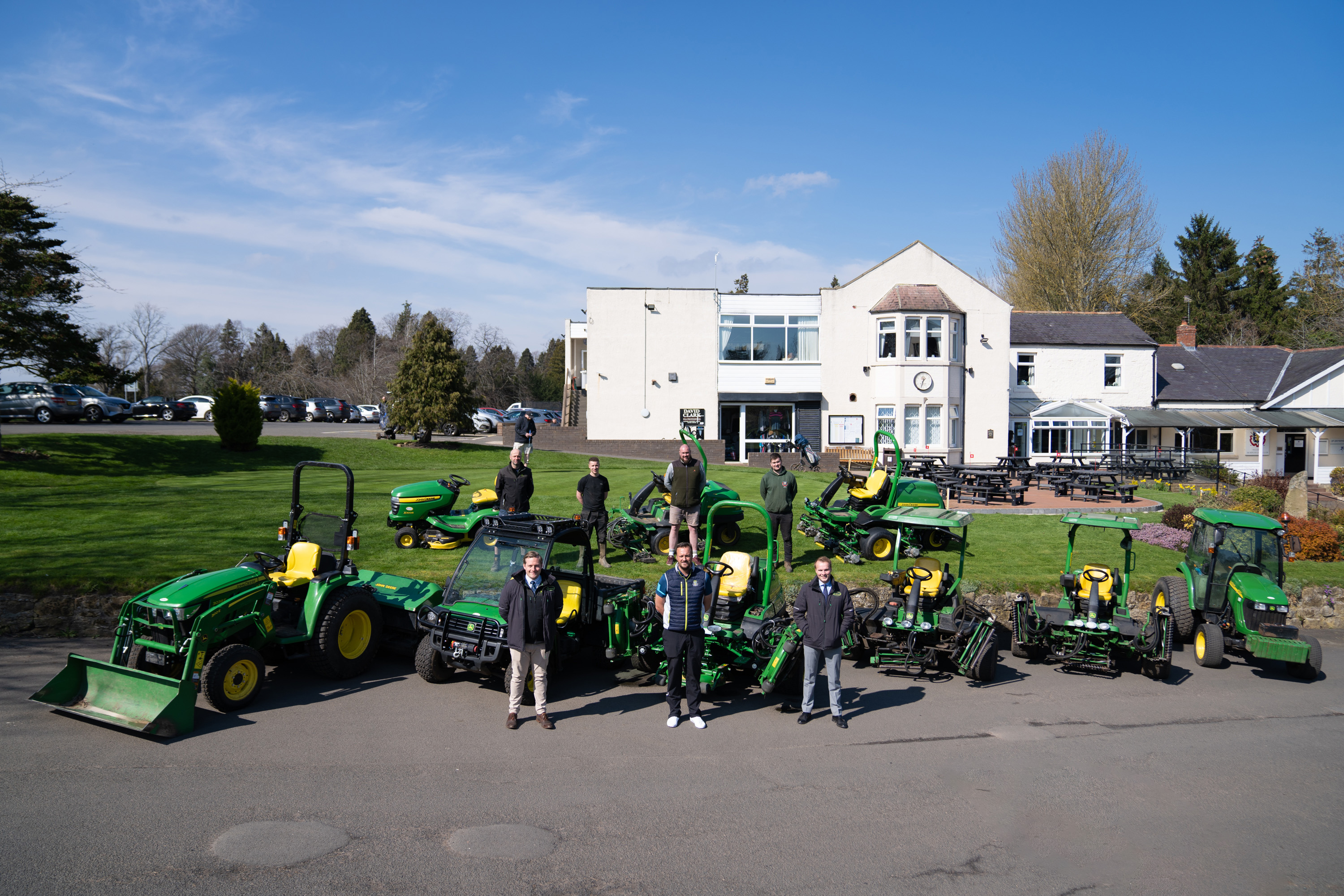 Morpeth Golf Club looks to the future with John Deere Golf Machinery