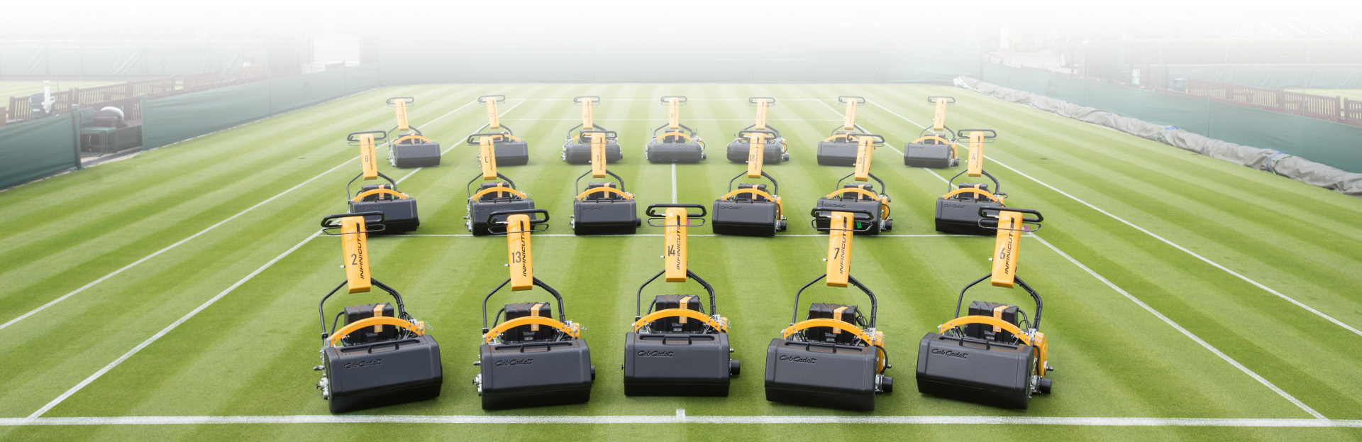 Infinicut Floating Head Pedestrian Mowers