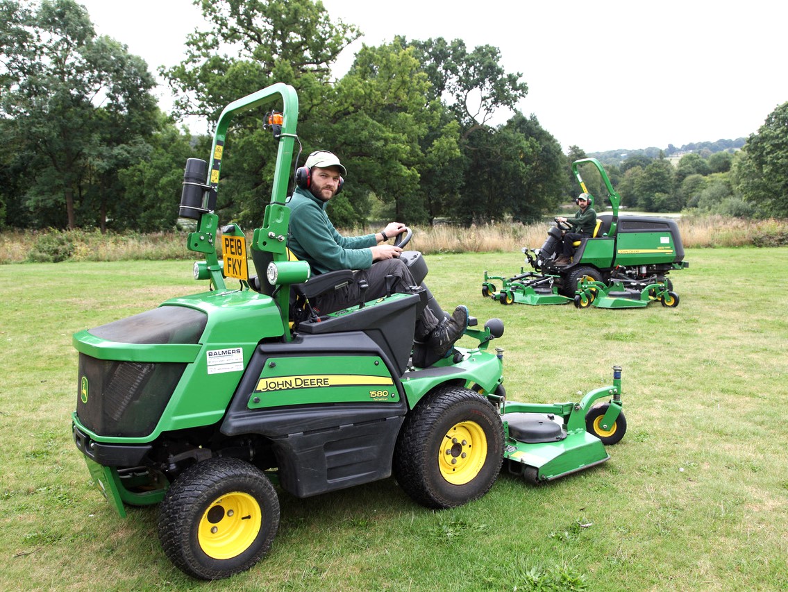 Balmers GM & John Deere keeps Yorkshire Sculpture Park in great shape