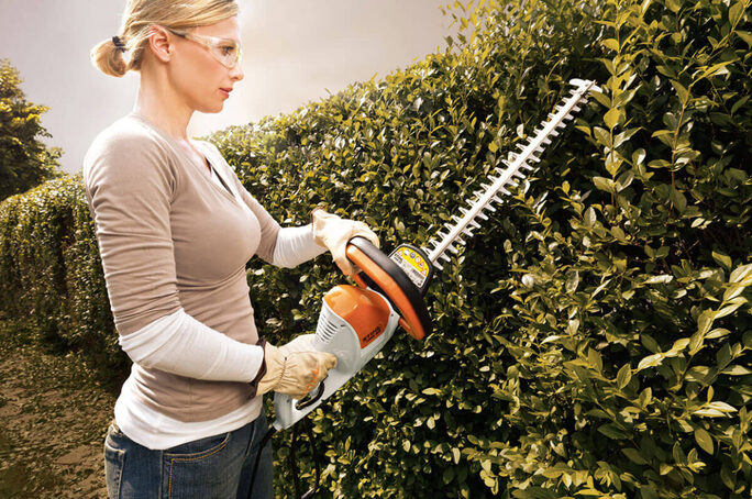 Leaf blowers, leaf vacs, hedge trimmers, strimmers, chainsaws