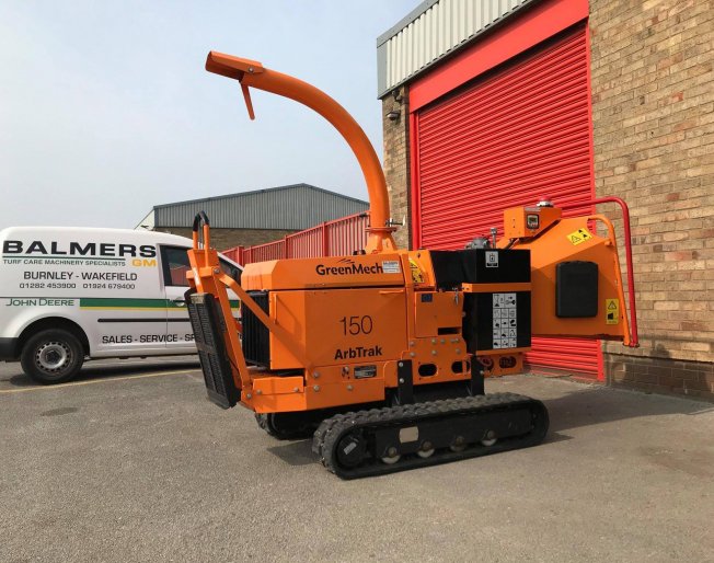 Ex-Hire ArbTrak chipper all set for its new home