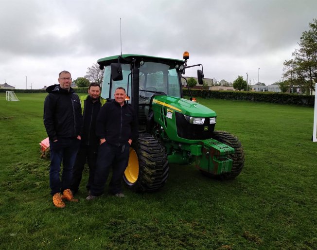 Countrywide taking delivery of their new JD 5075E