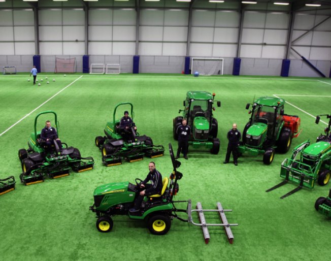 Burnley FC go for John Deere!