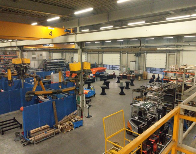 Team Balmers visit the GKB machinery factory in Holland