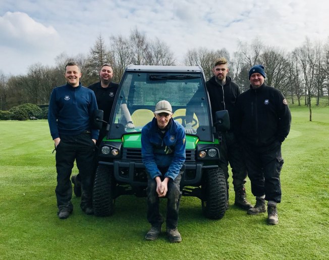 Preston GC take delivery of new JD Gator