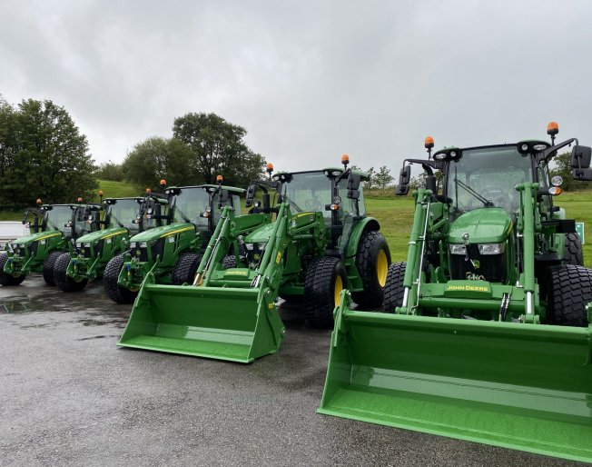New John Deere Tractors for Local Authority