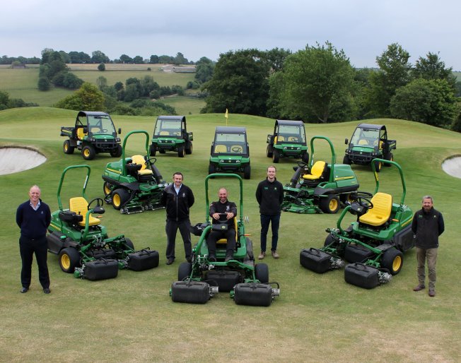 John Deere Golf and Turf machinery for Minchinhampton GC