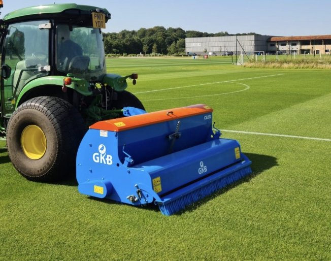 GKB Machines Combi-Seeder for Burnley FC