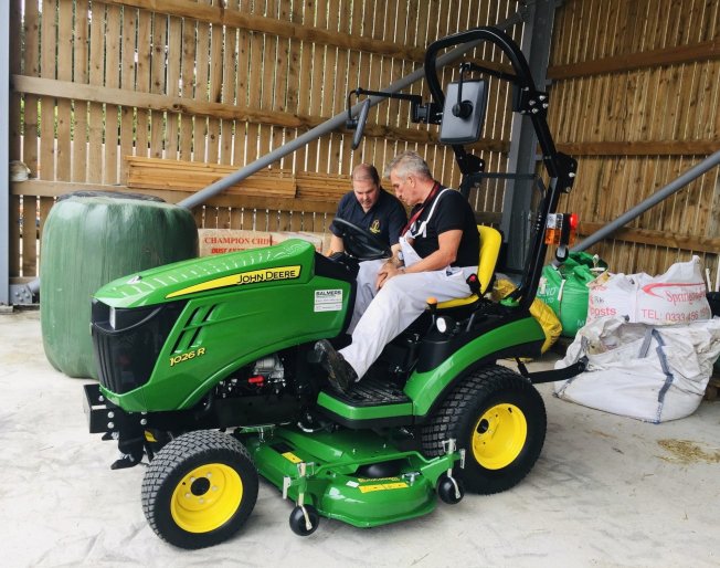 Tractor to be used for educational training