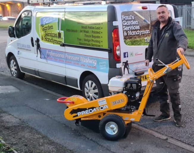 Another Predator Stump Grinder Sold