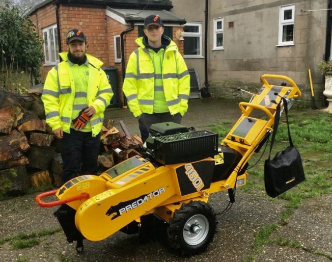 Predator 460 Stump Grinder Sold to the Wirrall