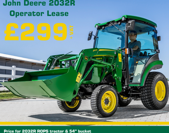 John Deere 2032R Operator Lease Deal