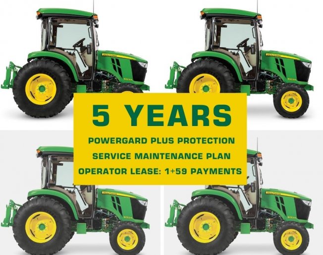 John Deere 4052R Tractor - Operator Lease Deal