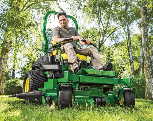 New John Deere ZTrak ride-on mowers
