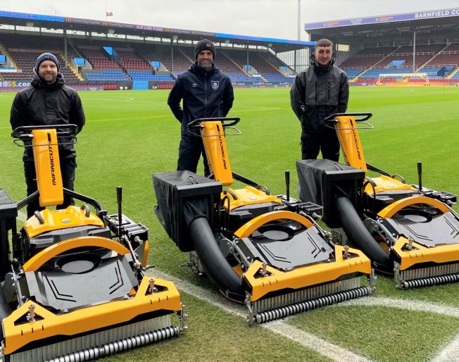 Balmers GM supply Burnley FC with Infinicut