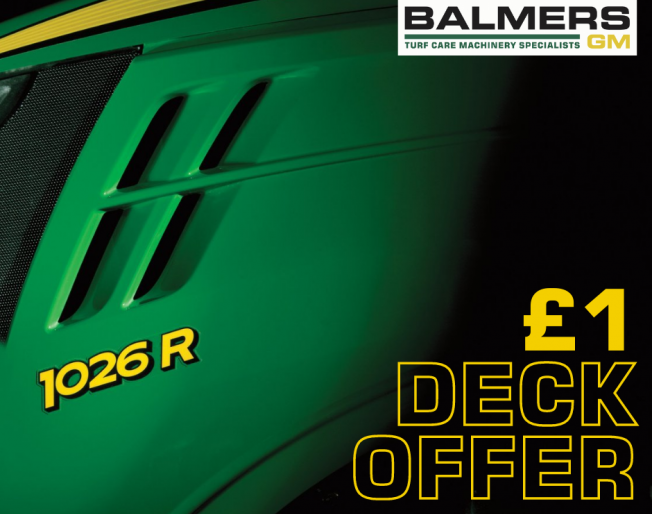 John Deere £1 deck offer