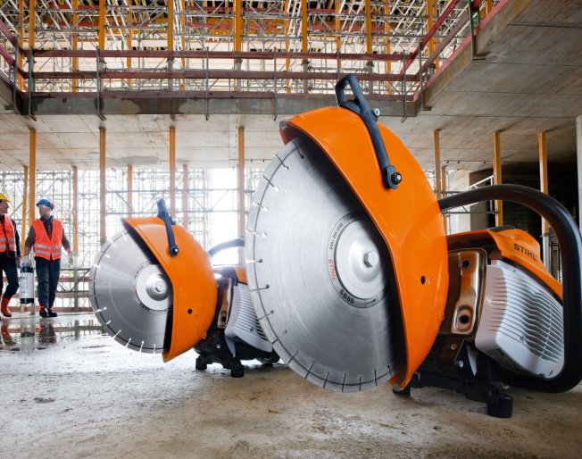 The technology of Stihl cut-off saws