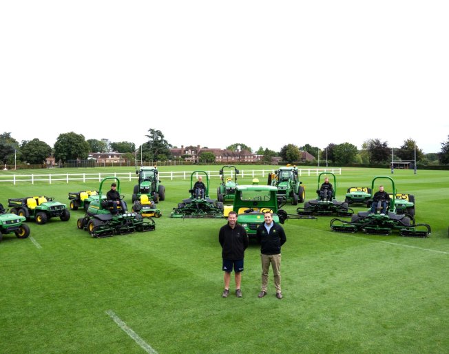 Forward-thinking school invests in future with new John Deere turf machinery fleet
