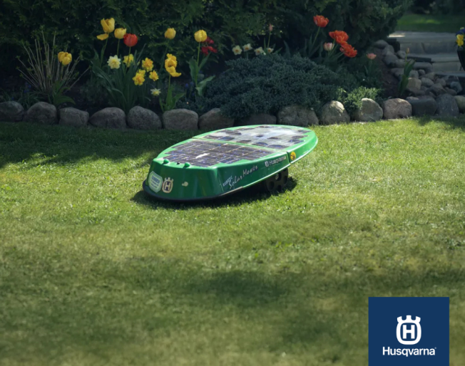 World’s oldest Husqvarna robotic lawn mower competition winner!