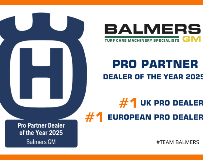 Balmers GM named as Husqvarna's Pro Dealer 2025 for UK &amp; Europe!