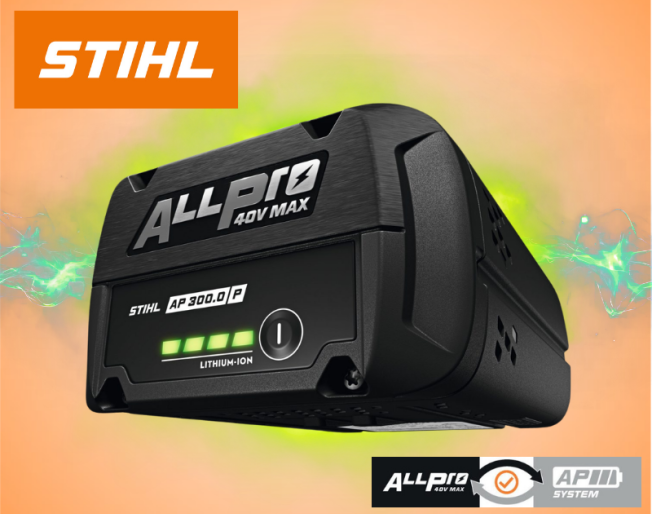STIHL ALLPRO Battery System: Maximum Power for Professional Use